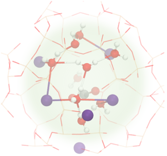hydrogen bonding networks in RHO